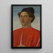 Reproductie van het schilderij Portret van een man - Cosimo Rosselli
