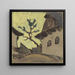 Village Cottage Painting - Zolo Palugyay — framed artwork on a wall