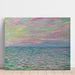 Reproductie van het schilderij Zonsopgang in Pourville, Volle Zee - Claude Monet