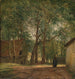 Boerderijplein - Andreas Schelfhout — weergave van het kunstwerk