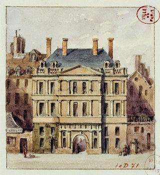 Cour de la Sainte Chapelle - Auguste-Sébastien Bénard