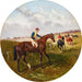 Course - John Frederick Herring Jr — weergave van het kunstwerk