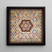 Quilting in cellen - Elizabeth Van Horne Clarkson — ingelijst kunstwerk aan de muur