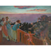 Reproductie van het schilderij Schemering bij Hortensia's - Maurice Denis