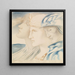 Twilight, Pity and Death - Simeon Solomon — framed artwork on a wall