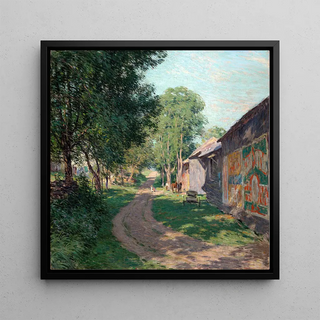 Crépuscule d'Été - Willard Leroy Metcalf