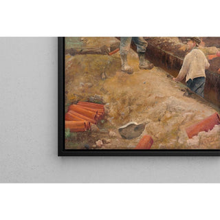 Creuseurs de drains - Laurits Andersen Ring | Reproduction Tableau Décoration murale affiche copie