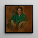 Sketch of a female figure - Olga Boznanska — framed artwork on a wall