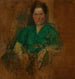 Sketch of a female figure - Olga Boznanska — artwork view