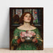 Reproduction of the painting Pick the rosebuds while you can - John William Waterhouse