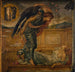 Cupidon die Psyché slapend bij een fontein vindt - Sir Edward Coley Burne-Jones — weergave van het kunstwerk