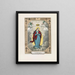 Hemelvaart van de Maagd - Currier & Ives — ingelijst kunstwerk aan de muur