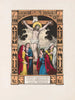 Jezus gekruisigd - Currier & Ives — weergave van het kunstwerk