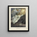 De vlucht van de geesten - Currier Ives — ingelijst kunstwerk aan de muur
