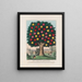 L'Arbre de tempérance - Currier Ives — ingelijst kunstwerk aan de muur