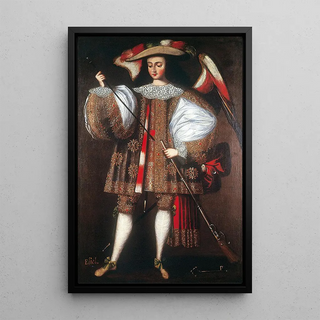 Cusco School - Archangel Eliel with Harquebus.webp