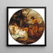 Cymon en Iphigénie - Angelica Kauffmann — ingelijst kunstwerk aan de muur