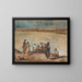 Zonder onderdak - Cyprian Majernik — ingelijst kunstwerk aan de muur