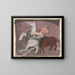 Corrida - Cyprian Majernik — ingelijst kunstwerk aan de muur