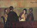 De kaartspelers - Cyprian Majernik — weergave van het kunstwerk