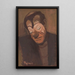 Clown - Cyprian Majernik — ingelijst kunstwerk aan de muur