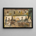 Festin devant la maison - Cyprian Majernik — ingelijst kunstwerk aan de muur