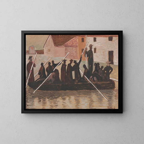 Pavode - Cyprian Majernik — ingelijst kunstwerk aan de muur