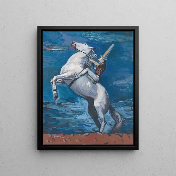 Cyprin Majernk - Rider by Seashore.webp