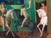 Ruiters te paard - Cyprian Majernik — weergave van het kunstwerk