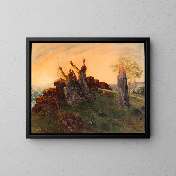 Het Passage van Sint-Brigid - Da Loria Norman — ingelijst kunstwerk aan de muur
