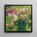 Dahlia's - Carl Moll — ingelijst kunstwerk aan de muur