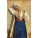 Young girl in traditional costume - Daniel Israel — artwork view