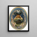Pan and the Dancing Fairies - Daniel Maclise — framed artwork on a wall