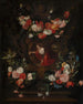 Een bloemenkrans omlijst de Maagd Maria - Daniel Seghers — weergave van het kunstwerk