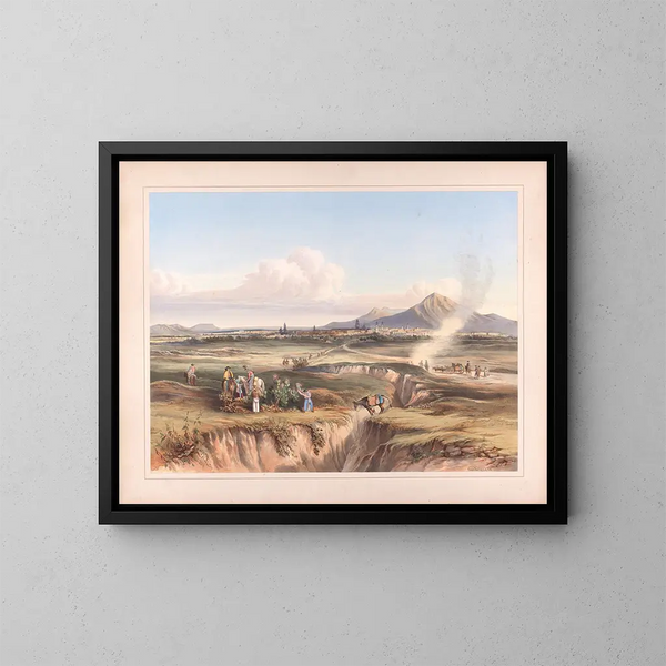 Vues d'Égerton au Mexique Pl01 - Daniel Thomas Egerton — ingelijst kunstwerk aan de muur