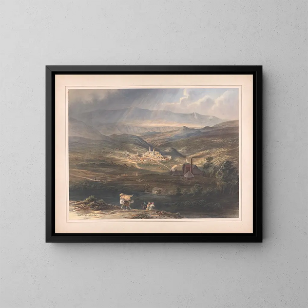 Vues d'Égerton au Mexique Pl07 - Daniel Thomas Egerton — ingelijst kunstwerk aan de muur