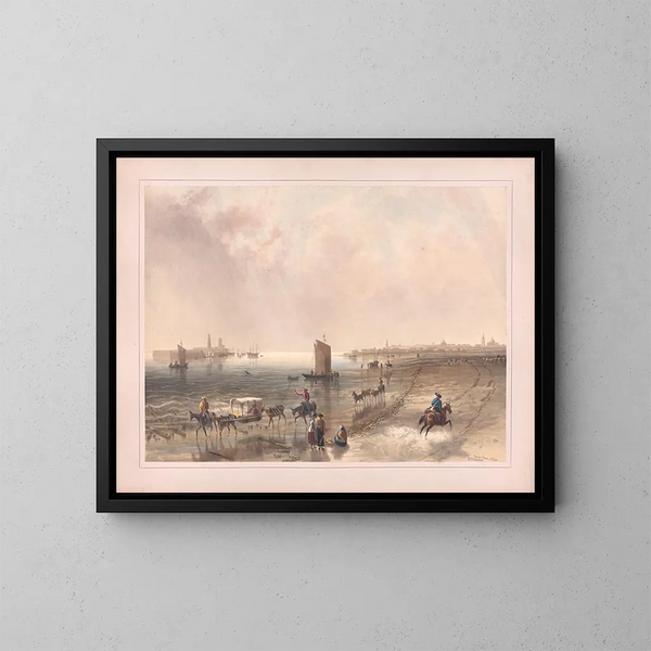 Vues d'Egerton au Mexique Pl08 - Daniel Thomas Egerton — ingelijst kunstwerk aan de muur