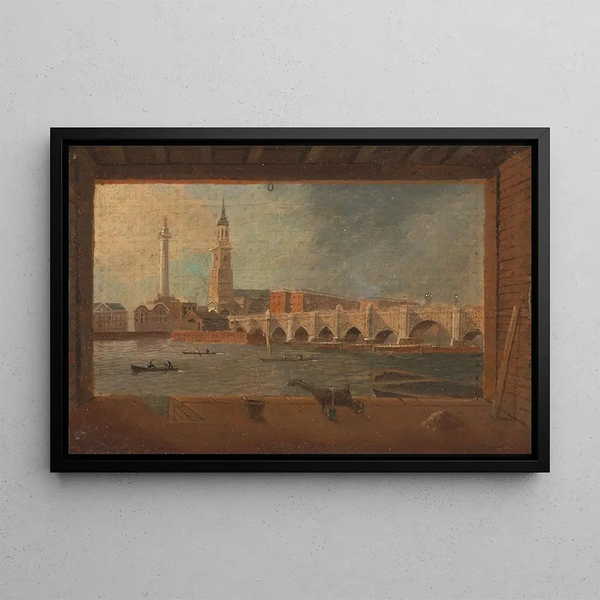 Daniel Turner - A View of London Bridge.webp