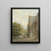 L'église de Rhenen - Daniël Kerkhoff — framed artwork on a wall