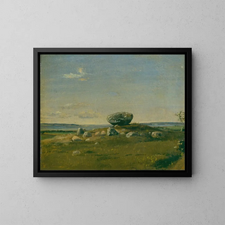 Dankvart Dreyer - Barrow on the island of Brands.webp
