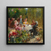 In het zomerhuis - Aleksander Gierymski — ingelijst kunstwerk aan de muur