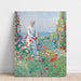 Reproductie van het schilderij in de tuin (Celia Thaxter in haar tuin) - Childe Hassam