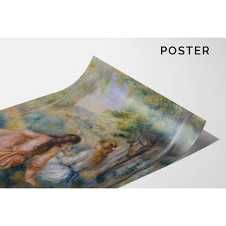 Dans le pré - Pierre-Auguste Renoir | Reproduction Tableau Décoration murale affiche copie