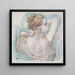 Danseuse, buste - Edgar Degas — ingelijst kunstwerk aan de muur