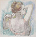 Danseuse, buste - Edgar Degas — weergave van het kunstwerk