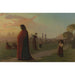 Reproductie van het schilderij Dante (Il a vu l'Enfer) - Jean-Leon Gérôme
