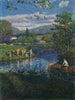 Zwemmen in Rentera - Darío de Regoyos — weergave van het kunstwerk