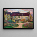 van Ferme à Namur - Darío de Regoyos — ingelijst kunstwerk aan de muur