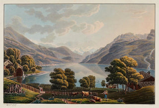 David Alois Schmid - Le lac de Brienz vers le Giessbach.webp