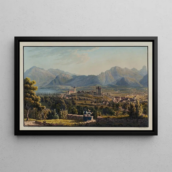 David Alois Schmid - Thoun vers le Niesen et le Stokhorn.webp